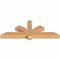 Ekena Millwork Redmond Smooth Timber Gable Bracket, Western Red Cedar, 72"W x 27"H x 5 1/2"D x 5 1/2"F, 9/12 Pitch GBW072X27X0606RED00SWR - alternate 2